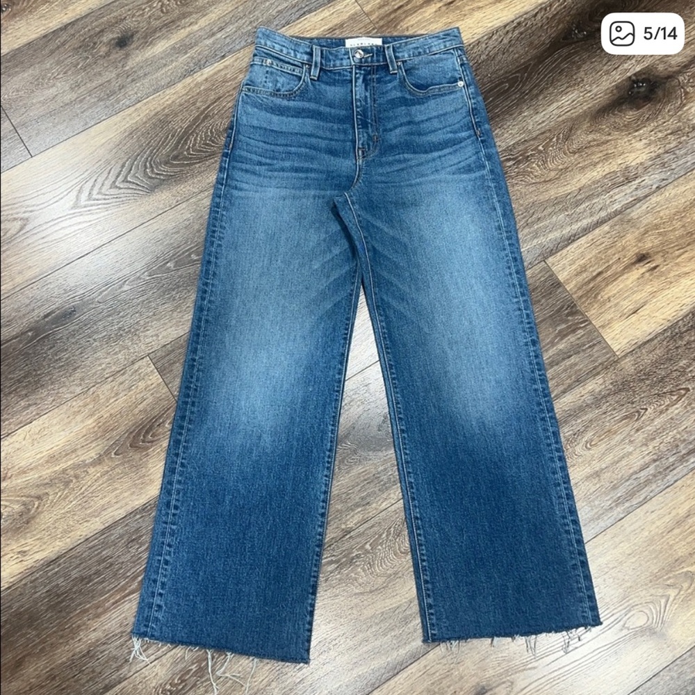 SLVRLAKE Grace High-Rise Jean In River Runs Deep 💙 - Picture 6 of 15